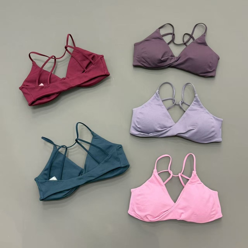 Yoga Fitness Matte - HISTELLO 비전 스포츠 브라 여성 크로스