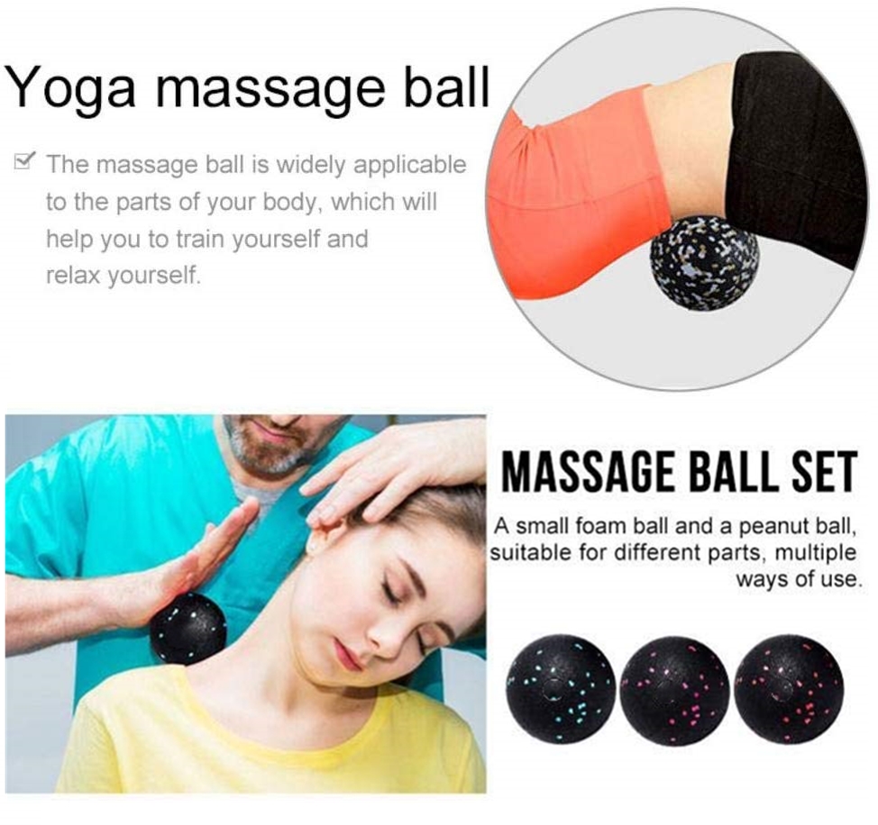 EPP 피트니스 볼 더블 라크로스 마사지 볼 세트 자기 - Exercise Ball Stability 리뷰 및 가격