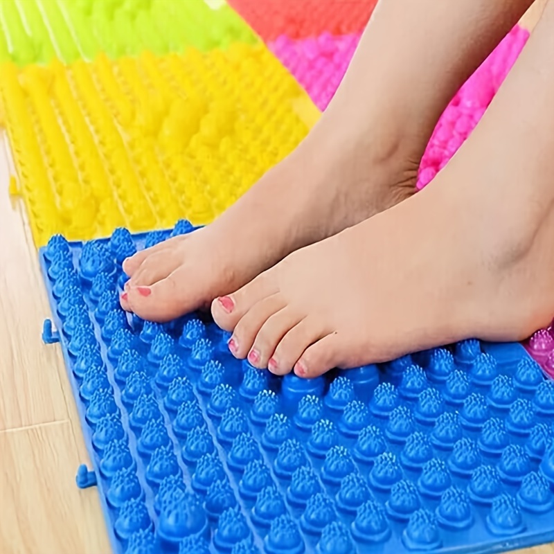 발 마사지 쿠션 침술 쿠션 발 반사 요법 워킹 패드 발 - Yoga Fitness Matte 리뷰 및 가격