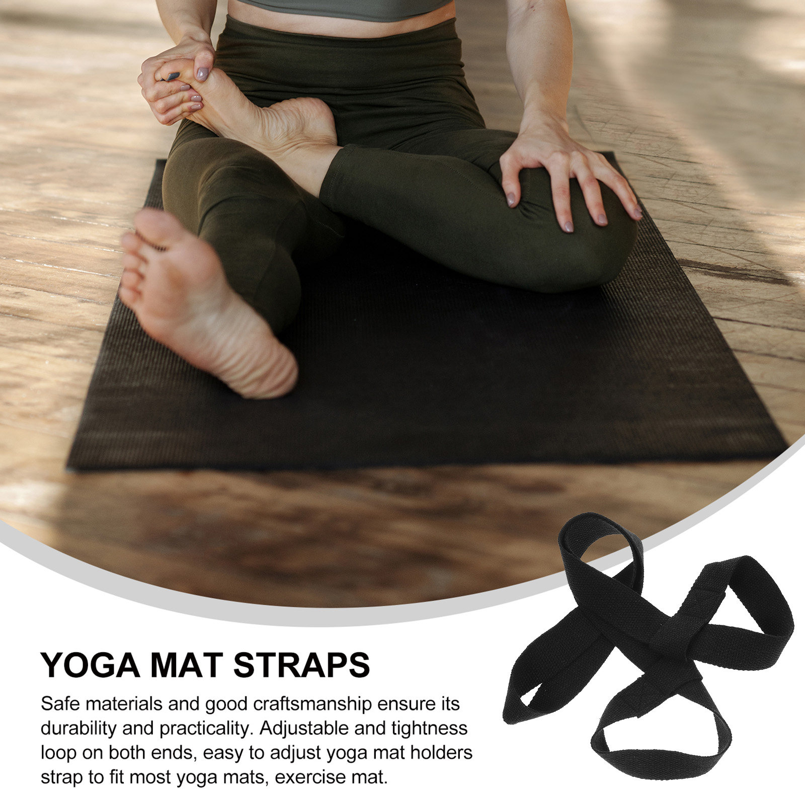 2Pcs 요가 매트 슬링 스트랩 요가 필라테스 피트니스 - Yoga Fitness Class 리뷰 및 가격
