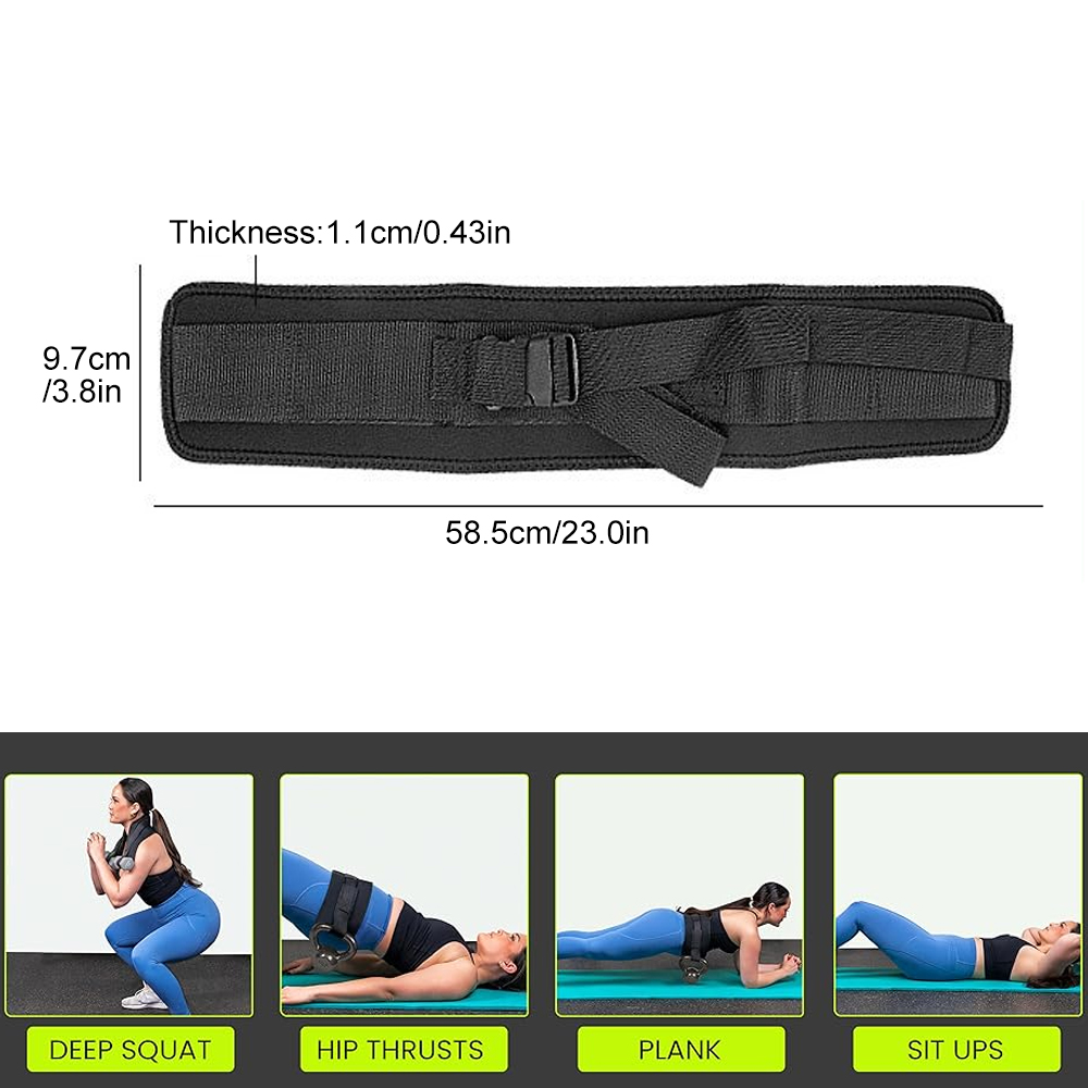 힙 쓰러스트 벨트, 엉덩이 운동용 패딩 웨이트 벨트 ( - Hip Thrust Pad 리뷰 및 가격