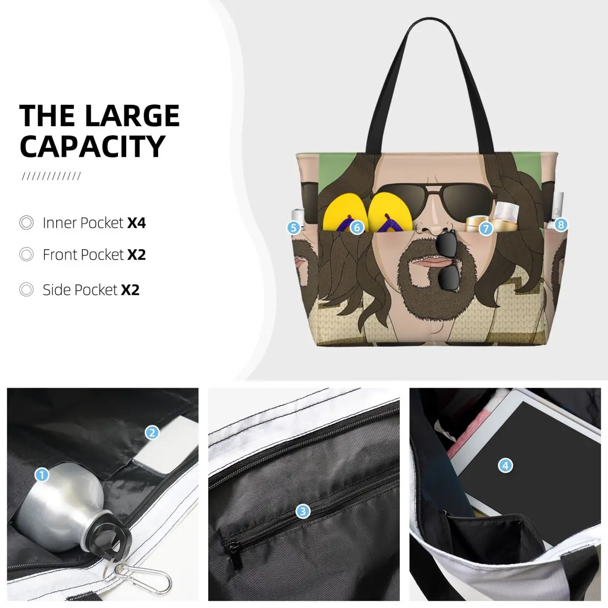 The Dude- The Big Lebowski 비치  - Yoga Fitness Dude 리뷰 및 가격
