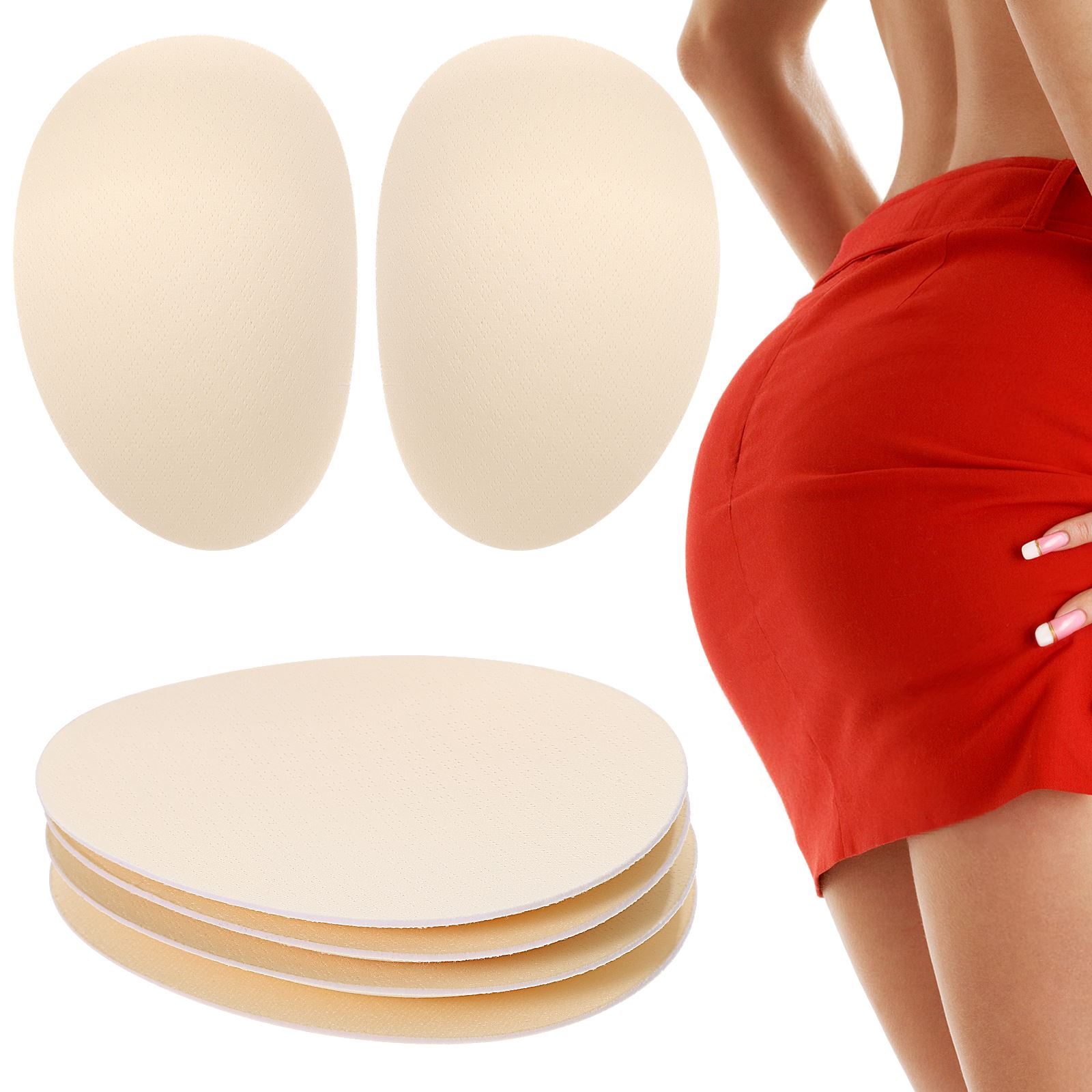 4pcs Crossdressing 엉덩이 패드 스폰지  - Hip Thrust Pad 리뷰 및 가격