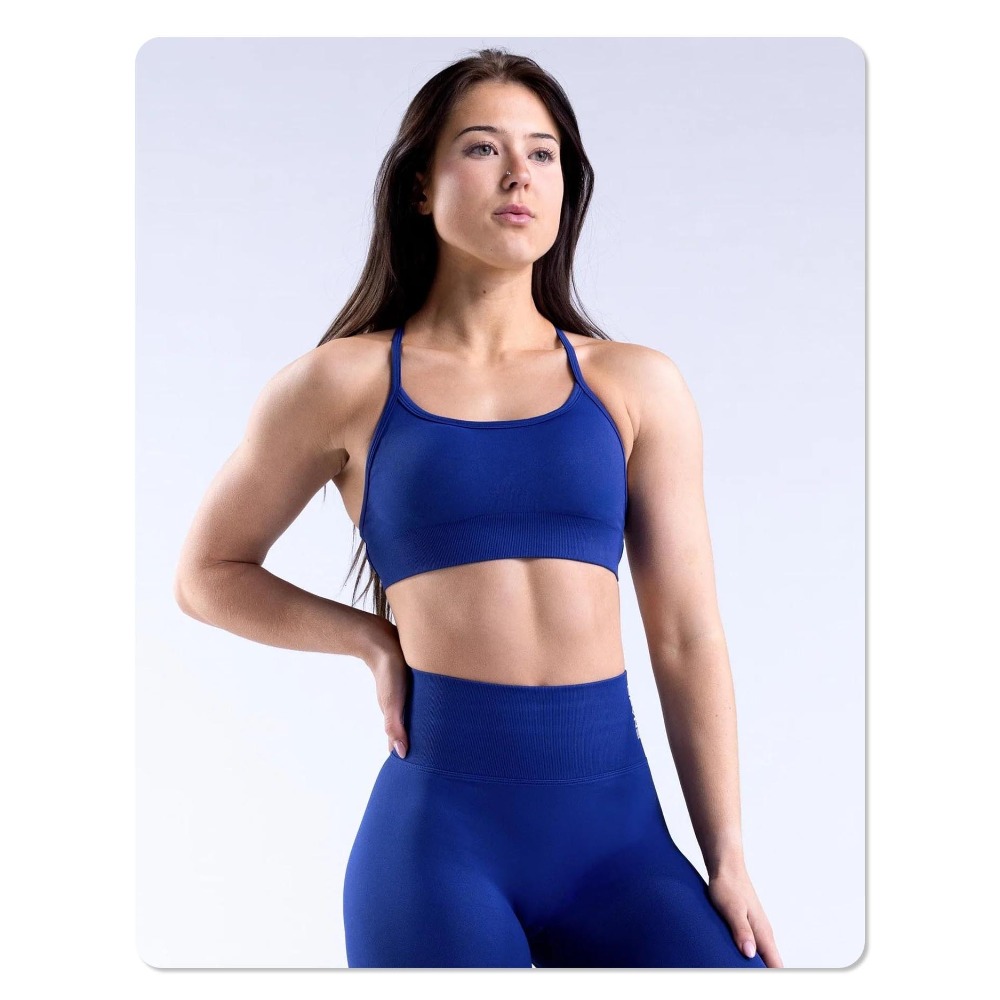 패딩 처리된 심리스 오픈백 스포츠 브라 (여성용) 크로 - Yoga Fitness Matte 리뷰 및 가격
