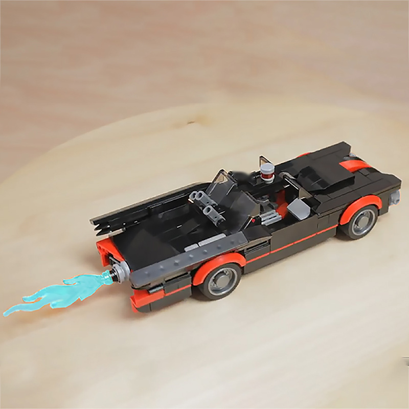 MOC 슈퍼 히어로 나이트 기술 자동차 애니메이션 시리 - Victor Racket Jetspeed 리뷰 및 가격